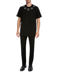 Givenchy Slim Fit Wool Trousers Black