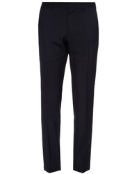 Gucci Slim Leg Wool And Mohair Blend Trousers