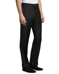 Brioni Solid Wool Trousers