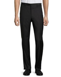 Brioni Solid Wool Trousers