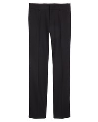 Dolce & Gabbana Stretch Wool Trousers In Nero At Nordstrom