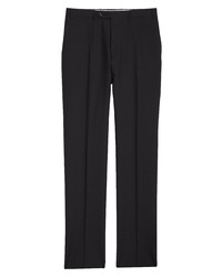Canali Tropical Solid Wool Trousers