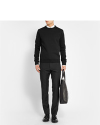 Jil Sander Wool And Cashmere Blend Trousers