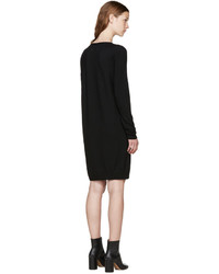 MM6 MAISON MARGIELA Black Wool Dress