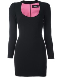 Dsquared2 Fitted Round Neck Dress