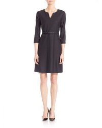 Max Mara Weekend Solid Belted Dress