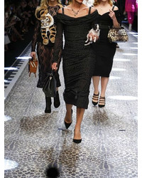 Dolce & Gabbana Wool Crepe Dress