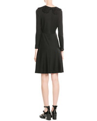 Marc Jacobs Wool Dress With Crochet Details