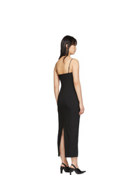 Alexander Wang Black Tailored Cami Long Dress