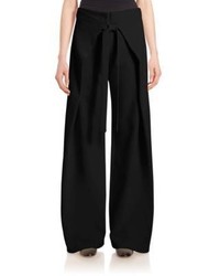 Proenza Schouler Flared Trousers With Front Flaps