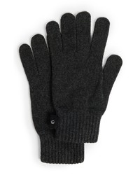 Ted Baker London Bertt Merino Wool Blend Gloves In Dk Grey At Nordstrom