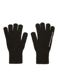 C2h4 Black Agitator Distressed Hybrid Gloves