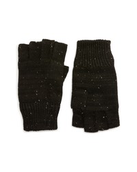 Nordstrom Fingerless Knit Gloves In Black Combo At