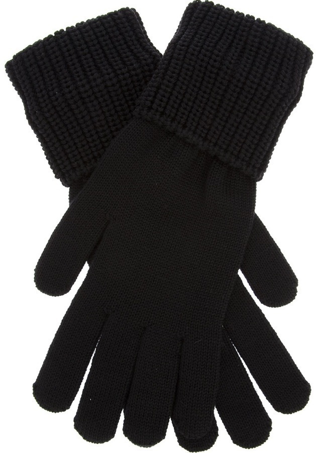 Givenchy Ribbed Trim Gloves, $274  | Lookastic