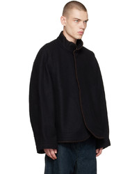 3MAN Black Blanket Jacket