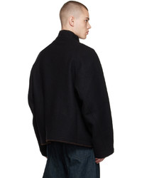 3MAN Black Blanket Jacket