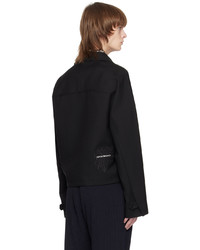 Emporio Armani Black Zip Jacket