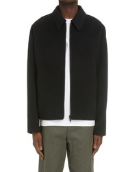 Acne Studios Double Face Wool Jacket In Black At Nordstrom