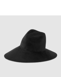 Gucci Asymmetrical Wide Brim Hat