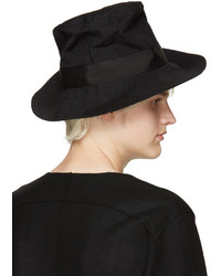 Attachment Black Creased Hat