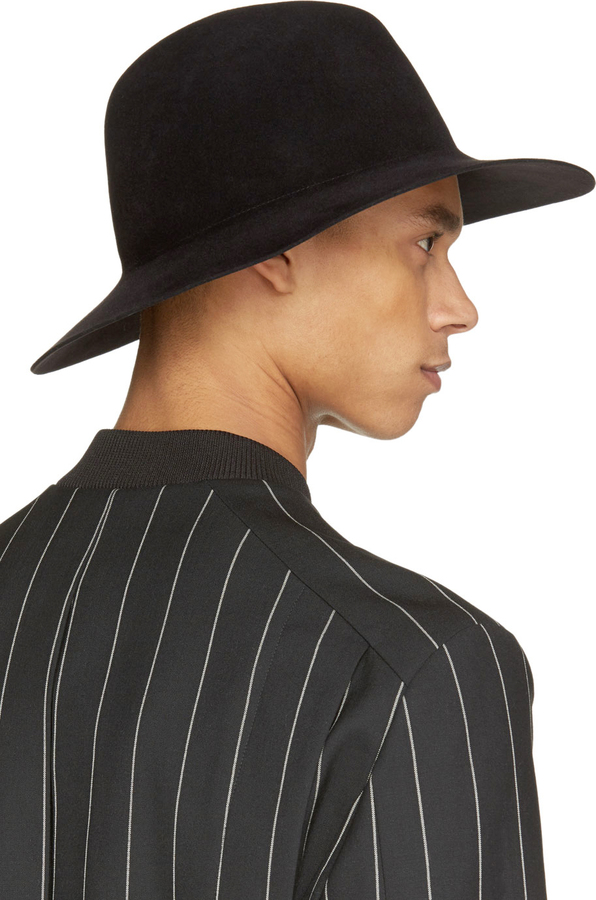 Undercover Black Kijima Takayuki Edition Fedora, $390 | SSENSE