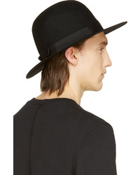 Robert Geller Black Wool Dominik Hat