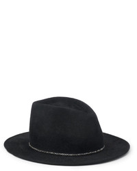 Eugenia Kim Blaine Wool Felt Panama Hat Black