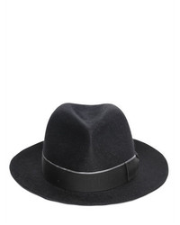 Borsalino Alessandria Long Fur Felt Brimmed Hat