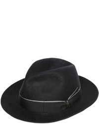 Borsalino Alessandria Long Fur Felt Brimmed Hat