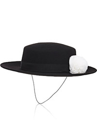Eugenia Kim Brigitte Wool Boater Hat
