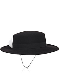 Eugenia Kim Brigitte Wool Boater Hat