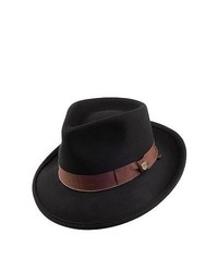 Brixton Hats Swindle Fedora Black