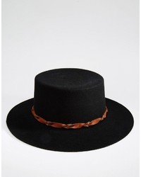 Brixton Matador Felt Hat With Contract Leather Band
