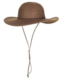 Brooklyn Hats Wood Wool Felt Round Crown Hat