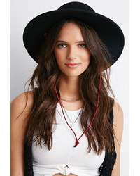 Forever 21 Corded Wide Brim Fedora