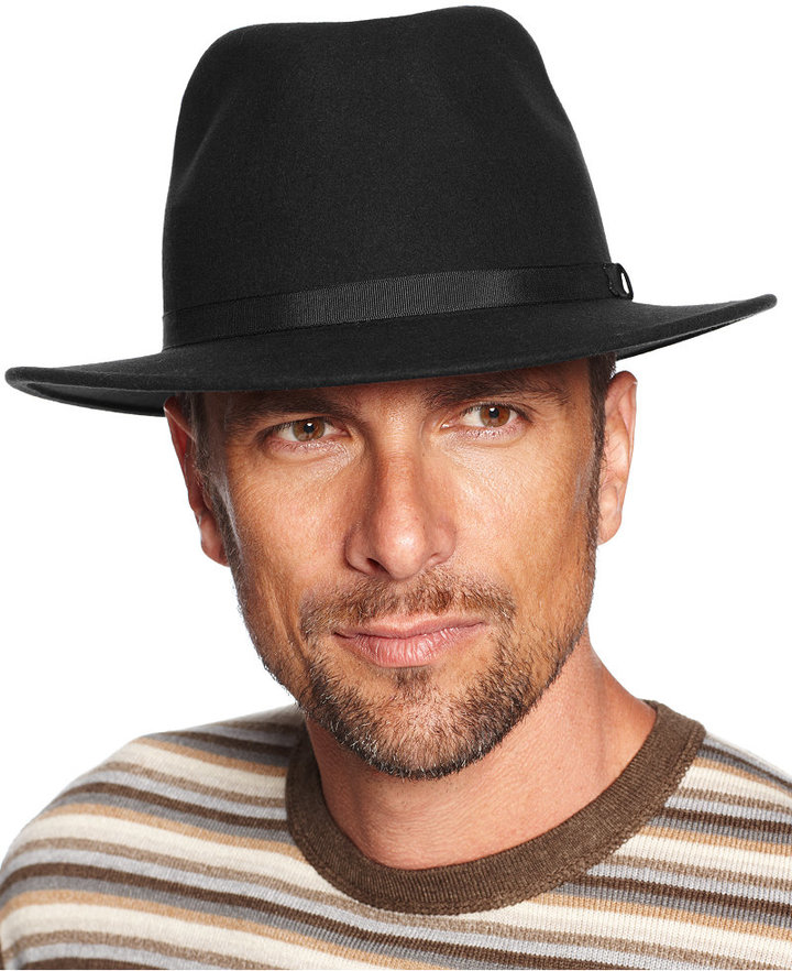 Country Gentleman Hats Wilton Fedora, $60, Macy's