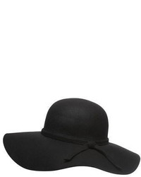 Dorothy Perkins Black Felt Floppy Hat