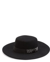San Diego Hat Company Embellished Bow Wool Hat