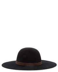 Forever 21 Faux Suede Banded Wool Hat