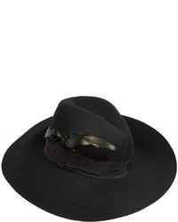 San Diego Hat Company Floppy Brim Feather Hat