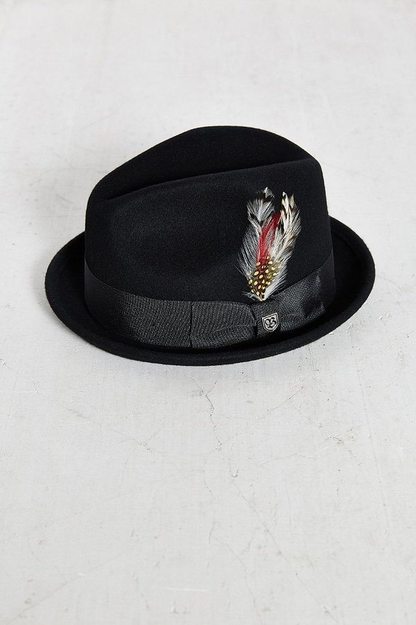 Brixton Gain Fedora, $50 | Urban Outfitters | Lookastic