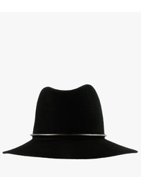 Janessa Leone Onyx Shorter Brim Hat