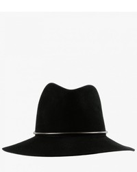 Janessa Leone Onyx Shorter Brim Hat