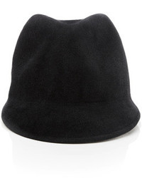 Eugenia Kim Liesl Wool Felt Riding Hat Black