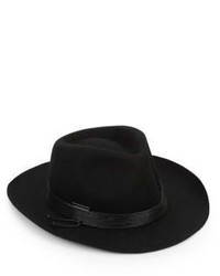 Vince Camuto Rope Trimmed Wool Hat