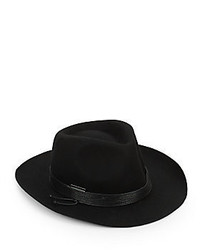 Vince Camuto Rope Trimmed Wool Hat