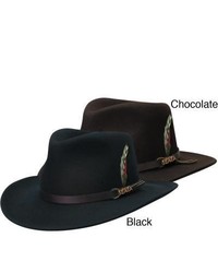 Scala Classico Crushable Wool Felt Outback Hat