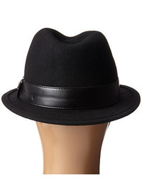 San Diego Hat Company Sdh2037 Fedora With Black Faux Leather Band