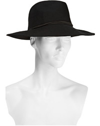 Sensi Studio Sold Out Suede And Feather Trimmed Wool Felt Fedora