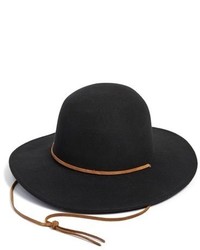 Brixton Tiller Felt Panama Hat Black